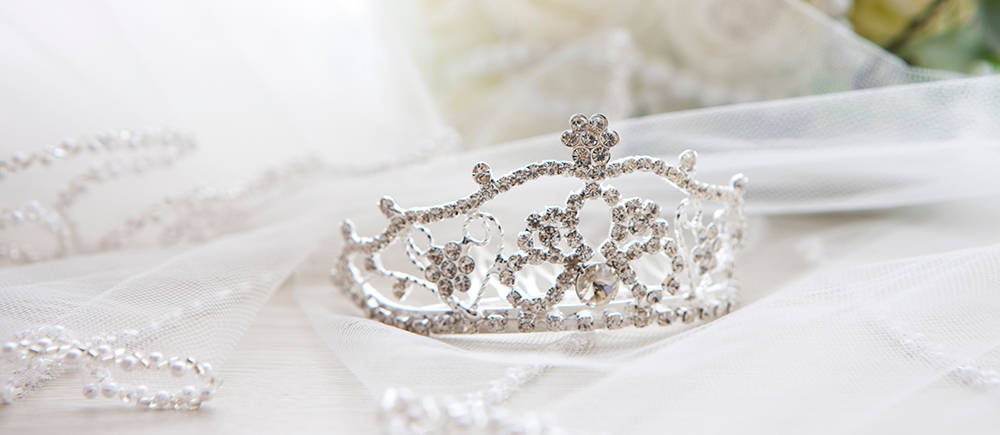 Quinceañera celebration tiara