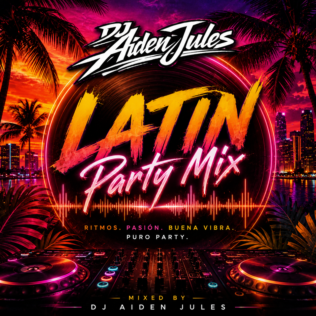 Latin Party Mix Cover