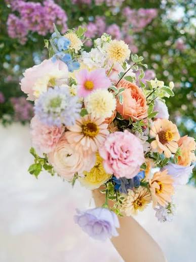 Wedding reception celebration bouquet